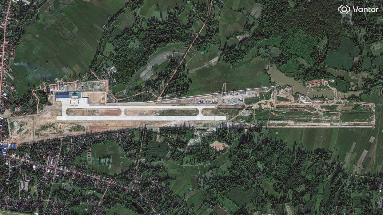 Laos China Airfield
