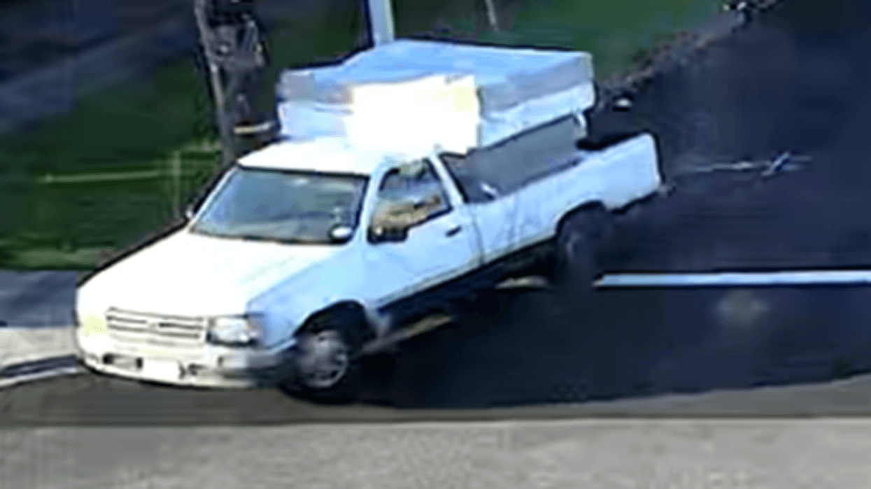 LAPD are asking the public to provide any information they know about a fatal hit-and-run from Monday morning. The police released this photo of the alleged vehicle.