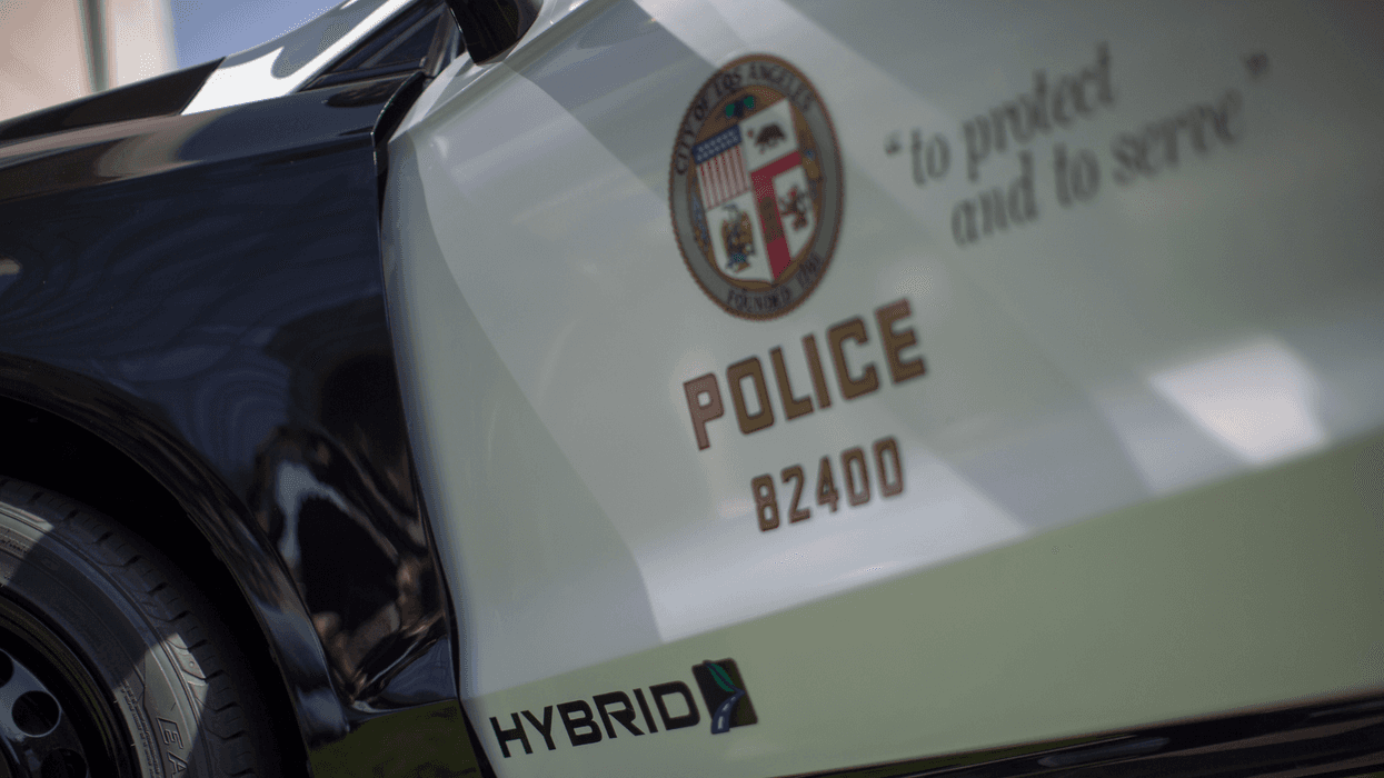 LAPD car