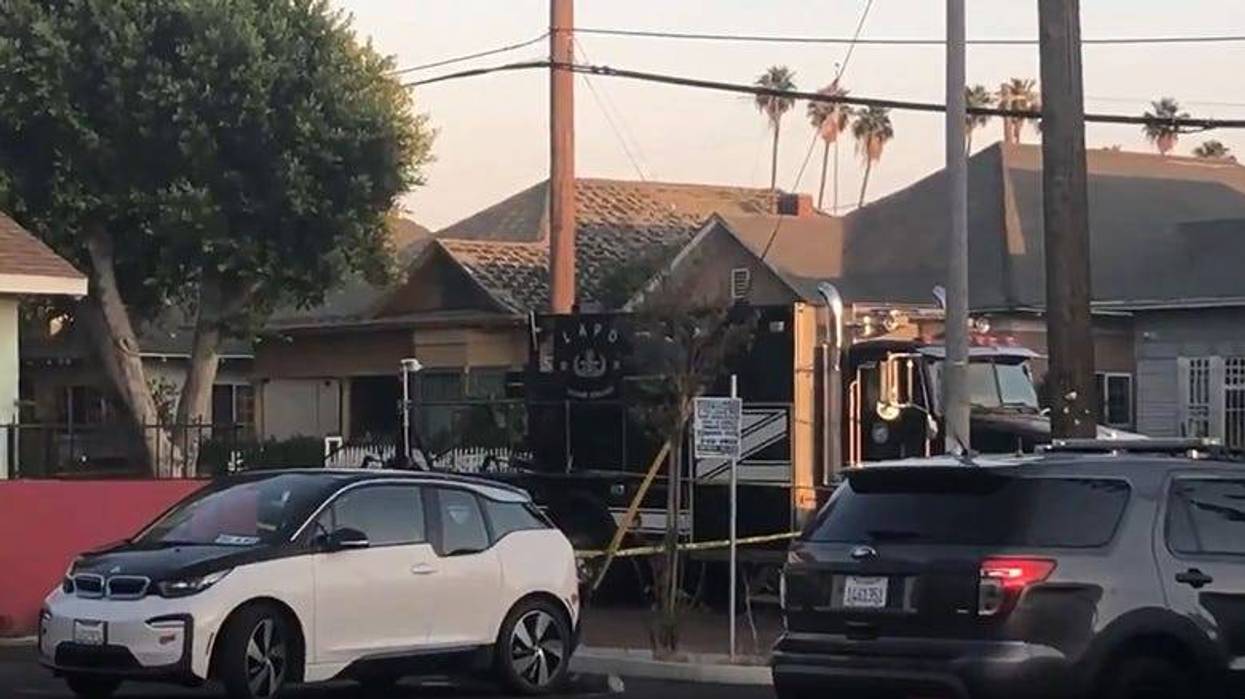 LAPD fireworks explosion