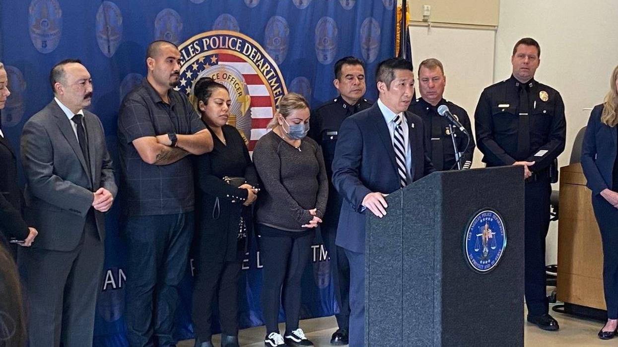 LAPD press conference