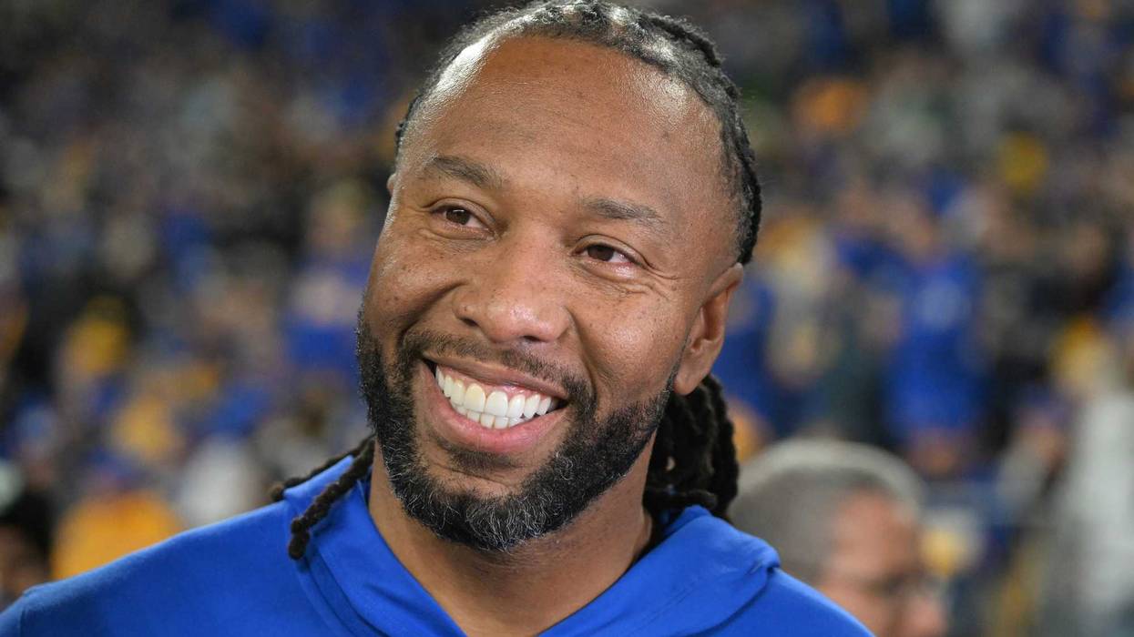Larry Fitzgerald close up