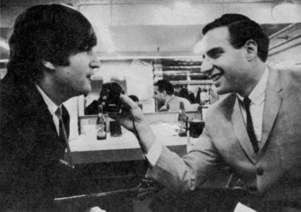 Larry Kane interviews John Lennon.