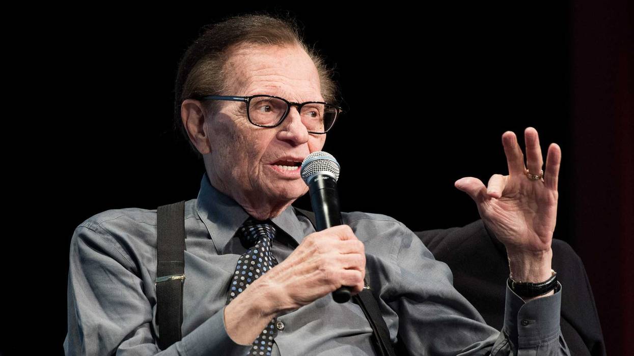 Larry King in 2017
