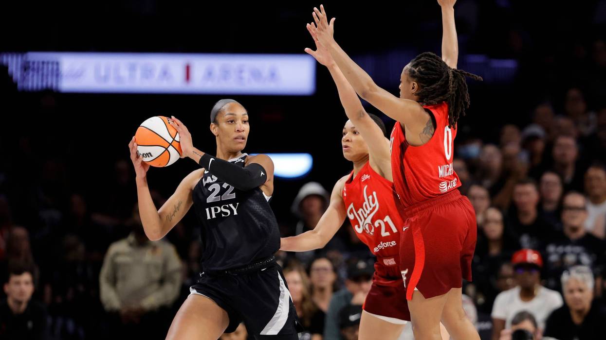 A'ja Wilson scores 36 points as the Aces send the Fever home again with a 94-83 win in Game 3
