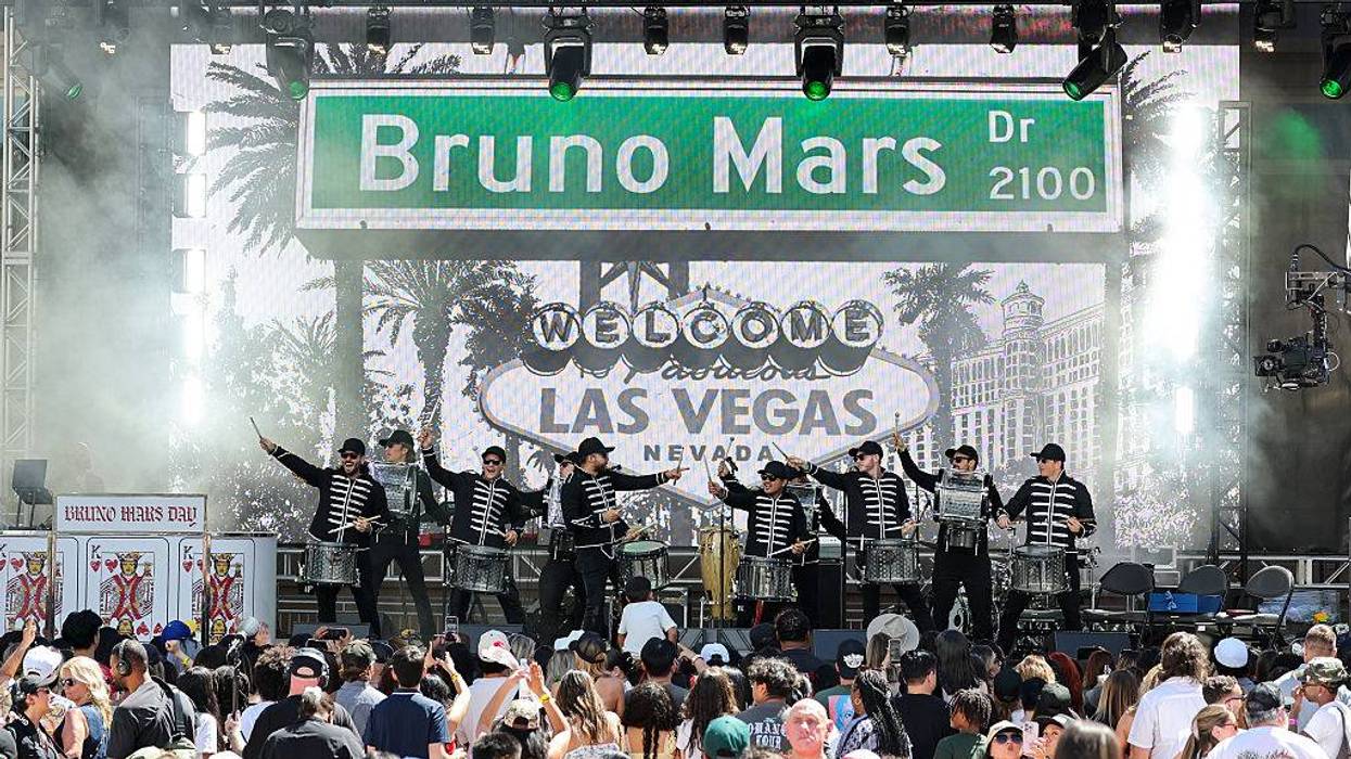 Las Vegas Celebrates Bruno Mars Day On The Strip