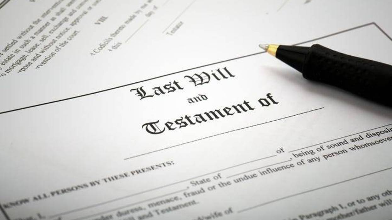 last will and testament