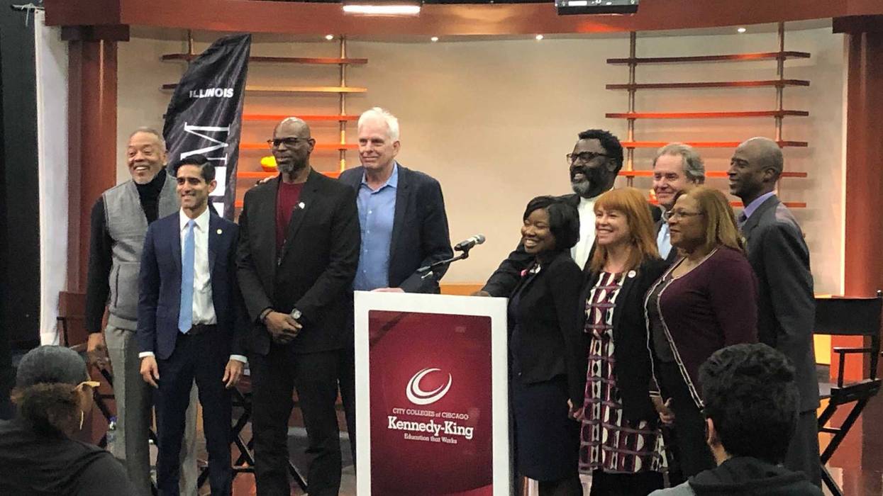 Last year was the best year so far for the film industry in Chicago and the city, the state, and local colleges are working to continue the growth with more home-grown talent on both sides of the camera.