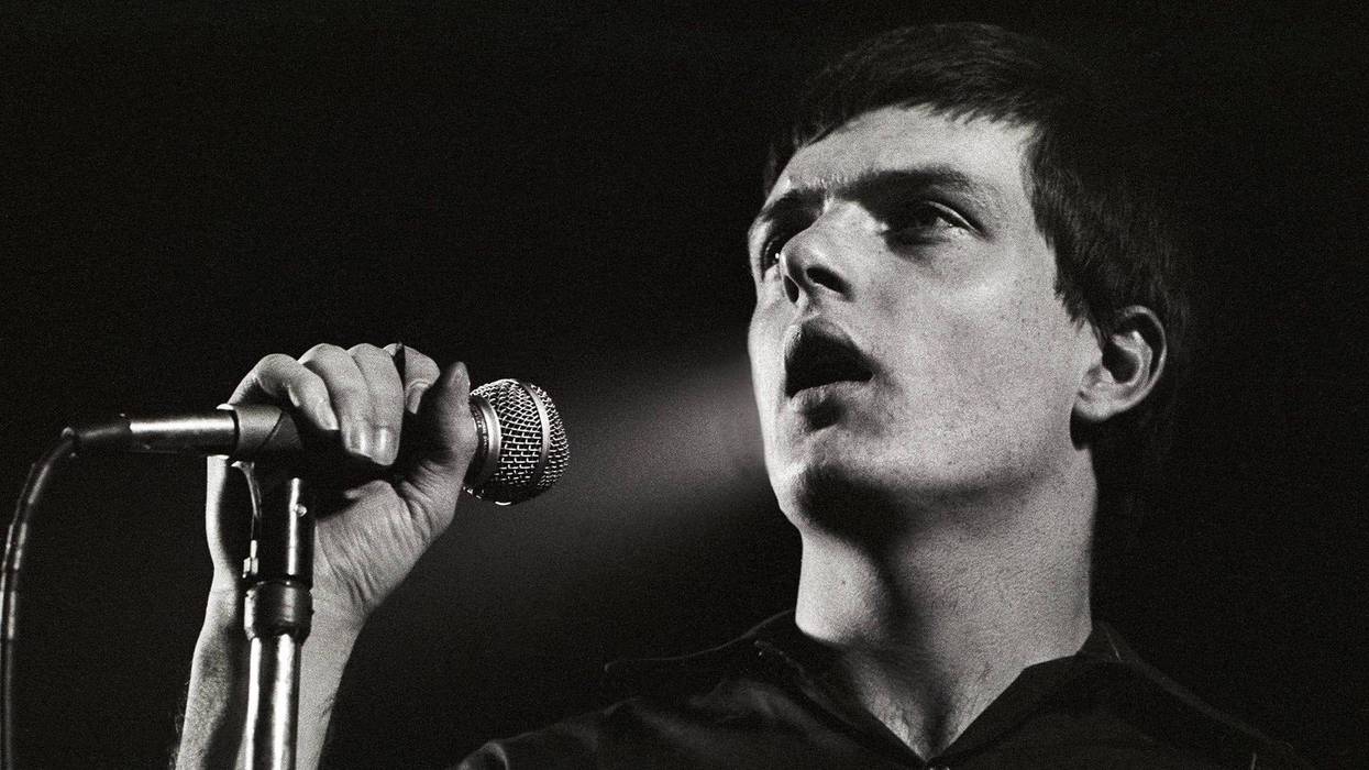 Late Joy Division singer Ian Curtis (1956 - 1980)
