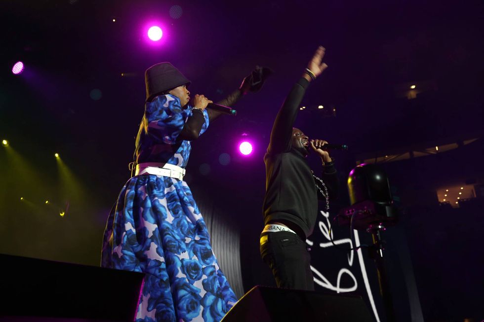 Lauryn Hill and Wyclef Jean