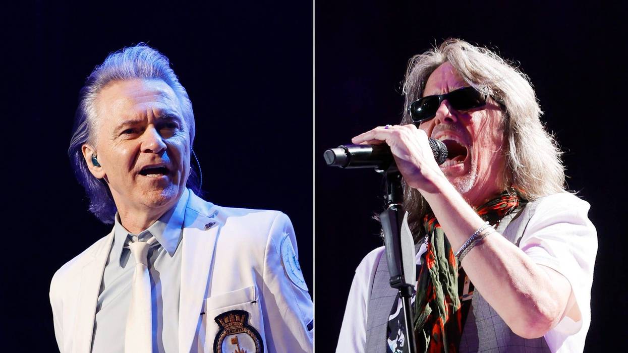 Lawrence Gowan of Styx and Kelly Hansen of Foreigner