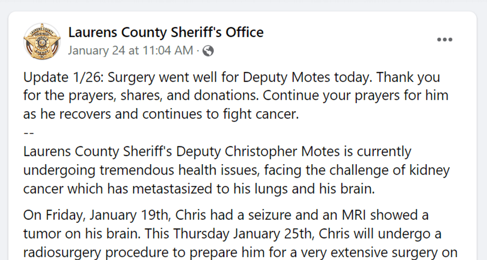 LCSO Facebook Page
