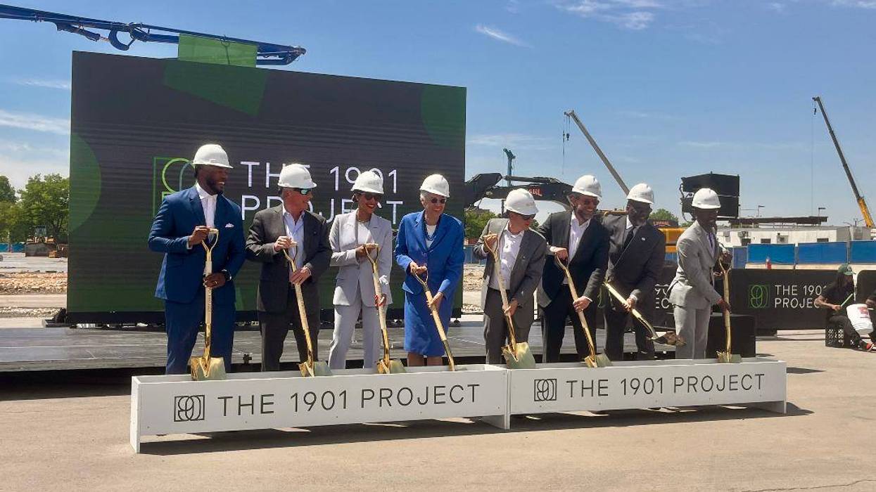 Leaders break ground on the new 1901 Project