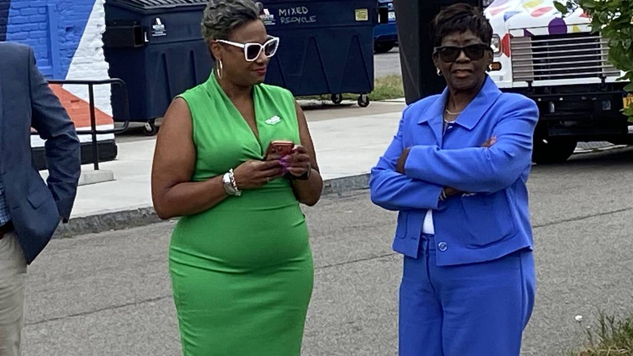 Leah Halton-Pope and Crystal Peoples-Stokes