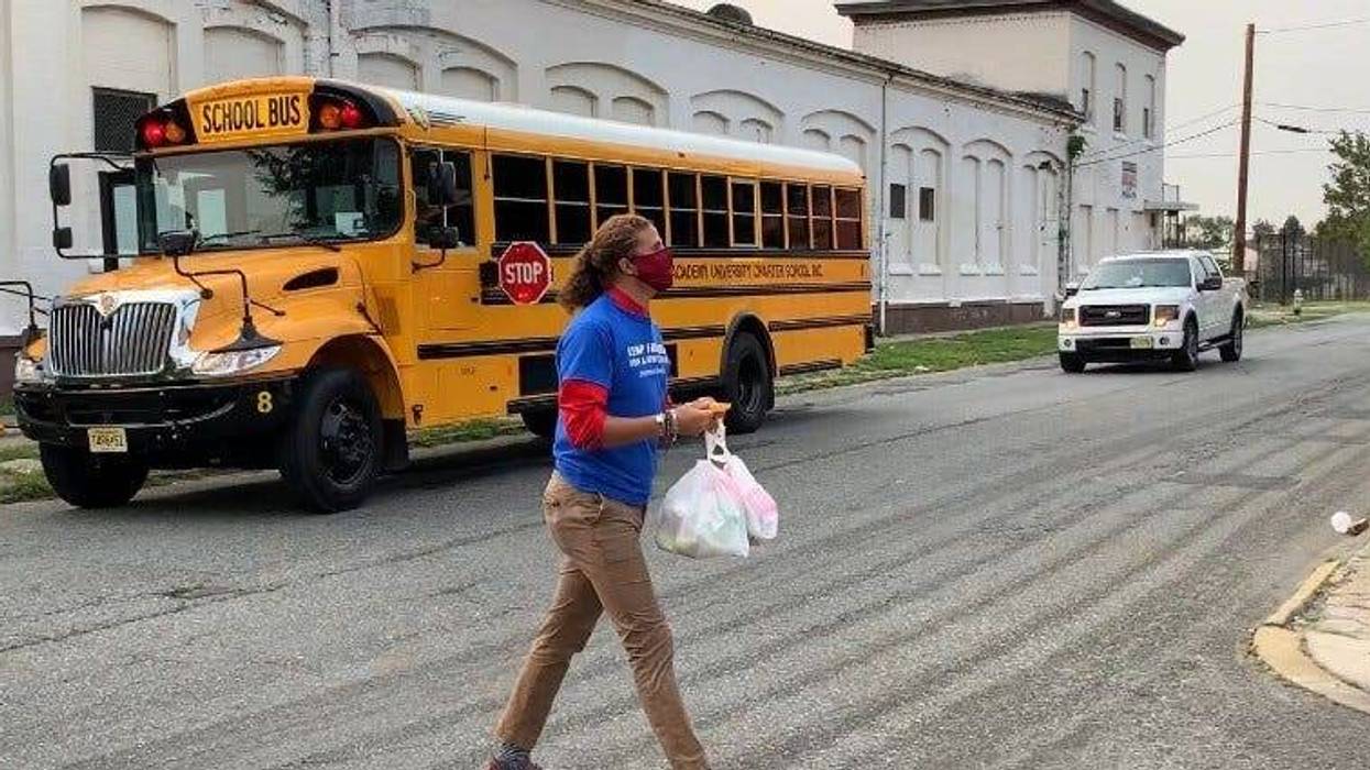 Leap Academy University Charter School is busing meals to kids