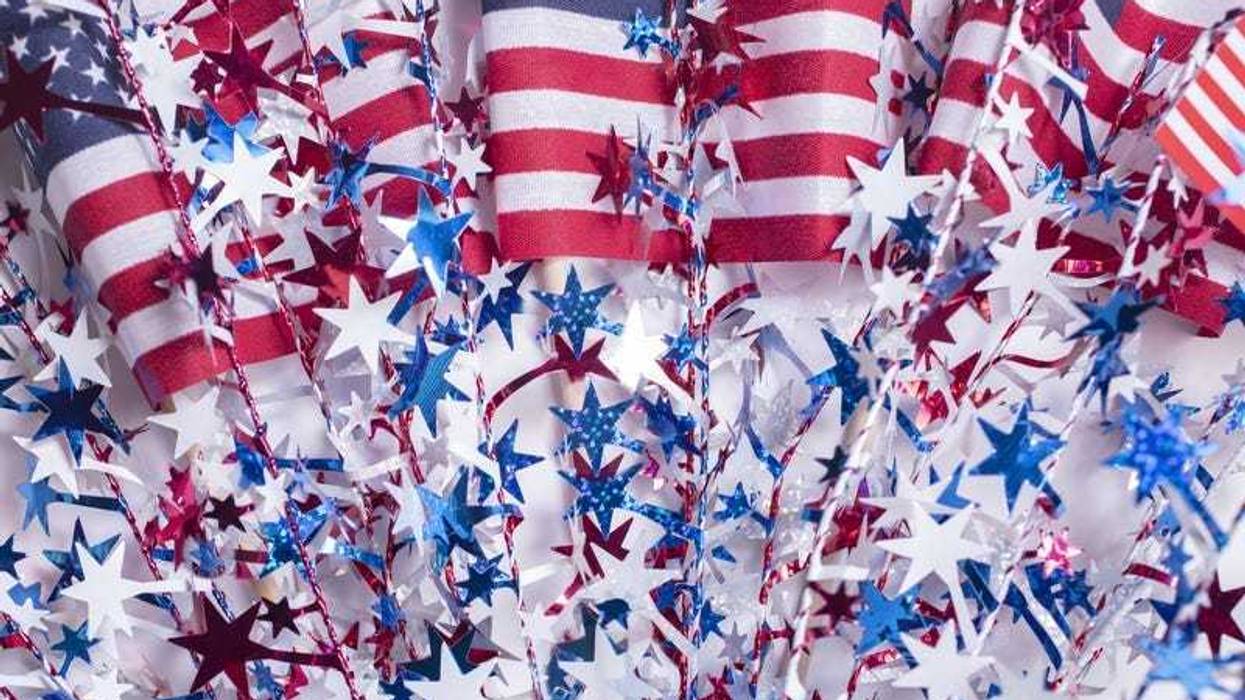 Learning doesn't stop because schools close for the summer. Parents can keep their children engaged with 4th of July arts and crafts.
