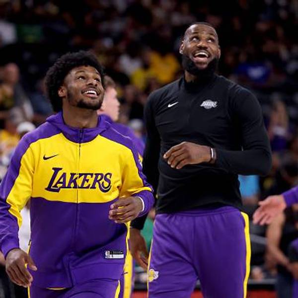 Lebron and Bronny James