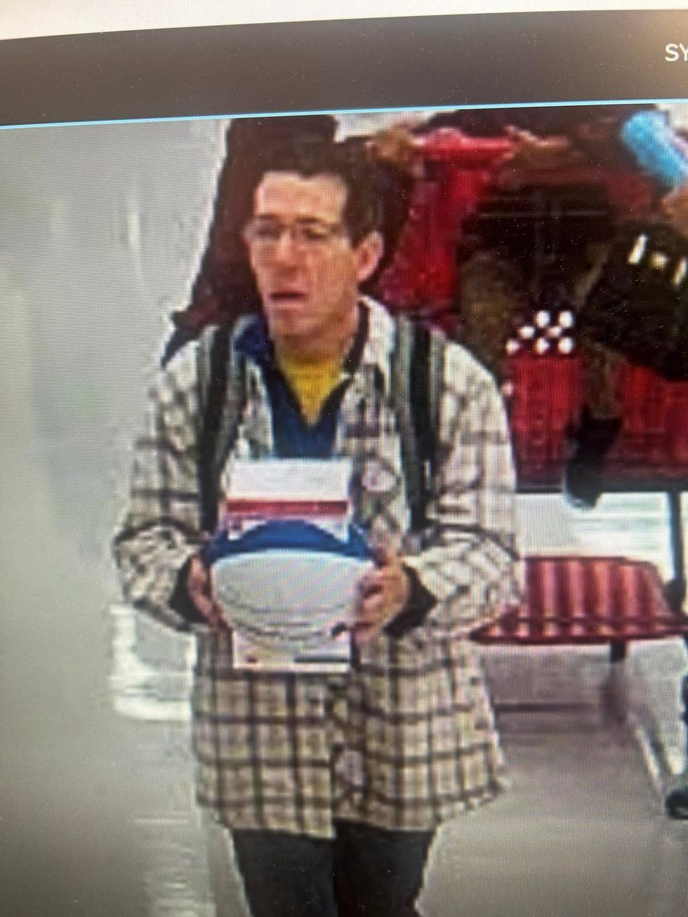 Lego thief caught on camera