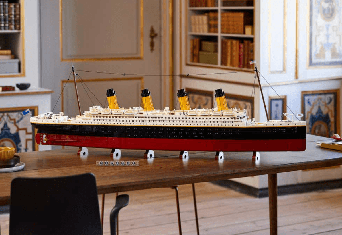 LEGO Titanic set