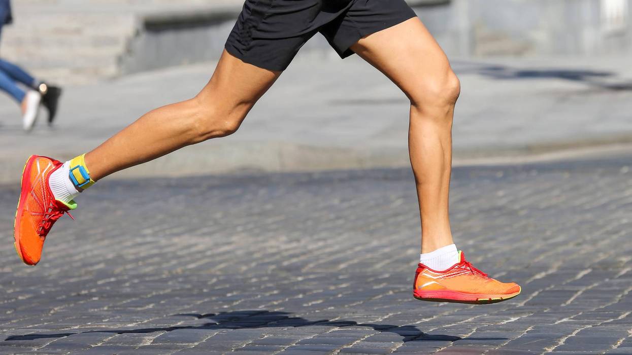 Legs running