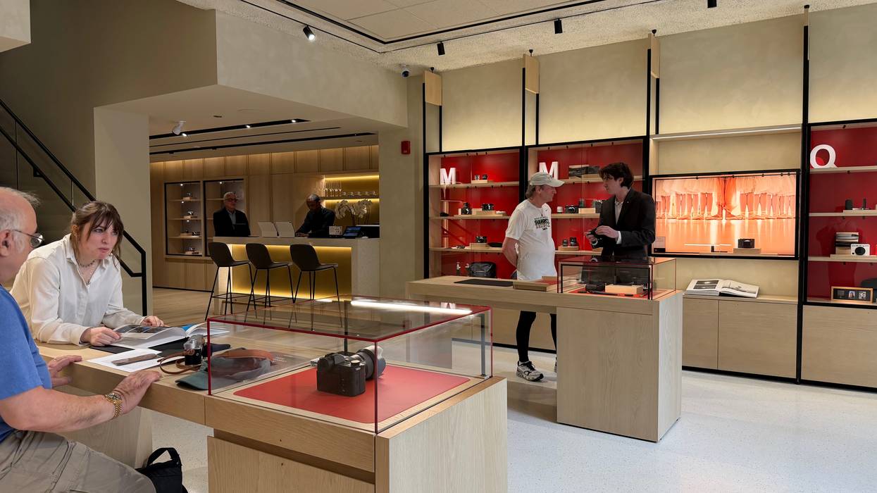 Luxury German camera brand Leica hosts soft opening of flagship store on Chicago's Magnificent Mile