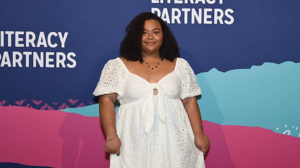 Leila Mottley attends Literacy Partners Evening Of Readings Gala & Dinner at Cipriani Wall Street on April 11, 2022.