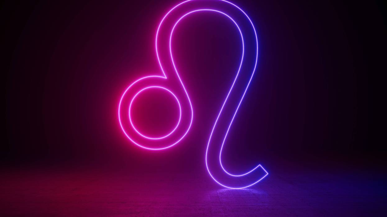 Leo astrology symbol