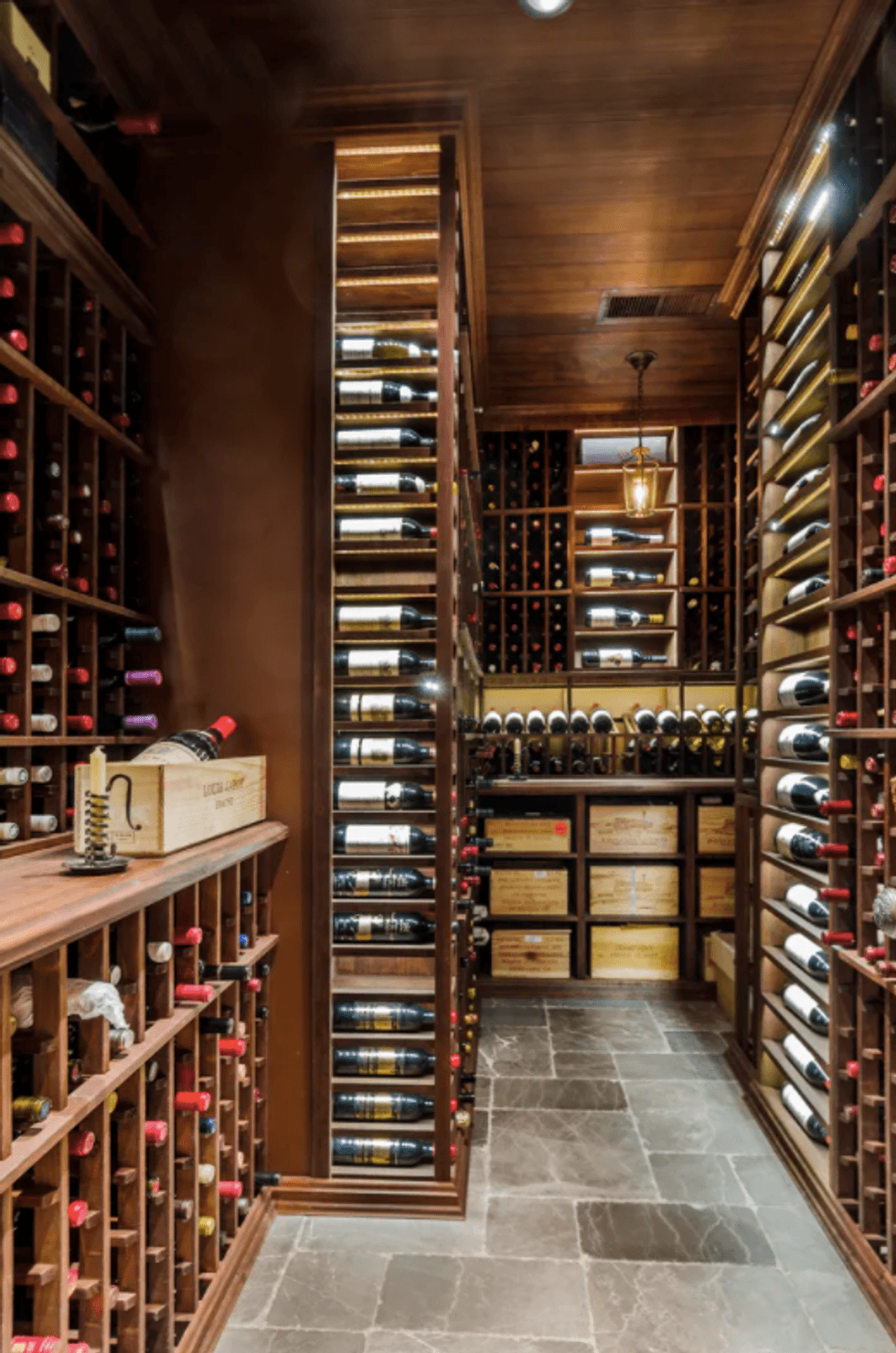 Lester wine cellar