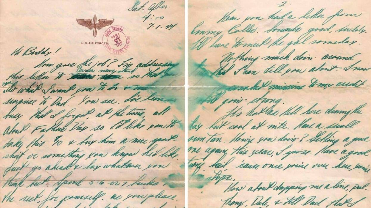 WWII letters brought back to life with new AI tool