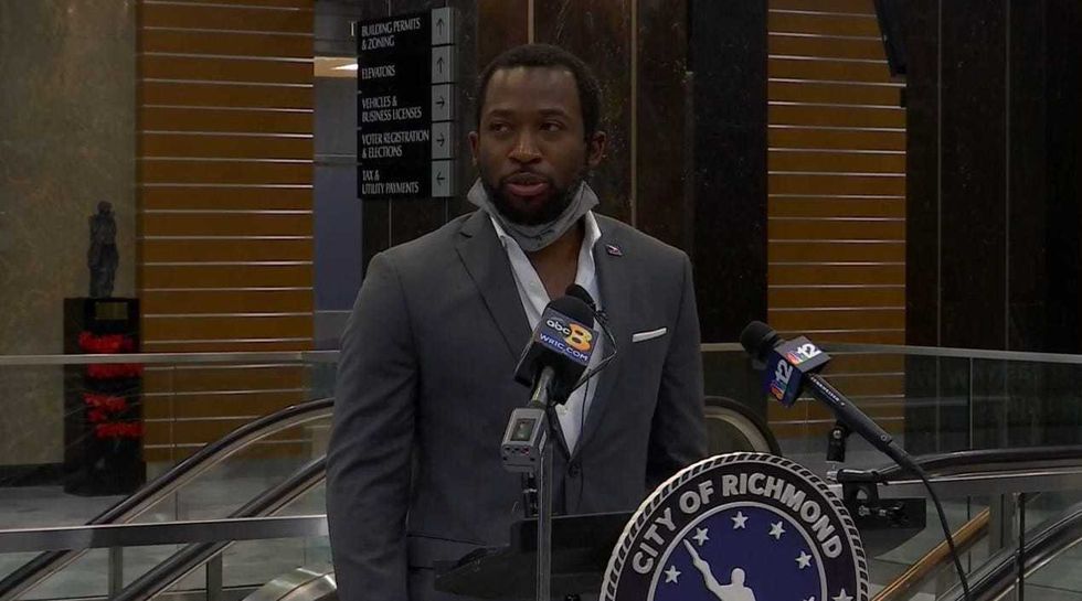 Video Shows Levar Stoney Admitting Suspended RPD Officer Did 'Nothing Criminal'