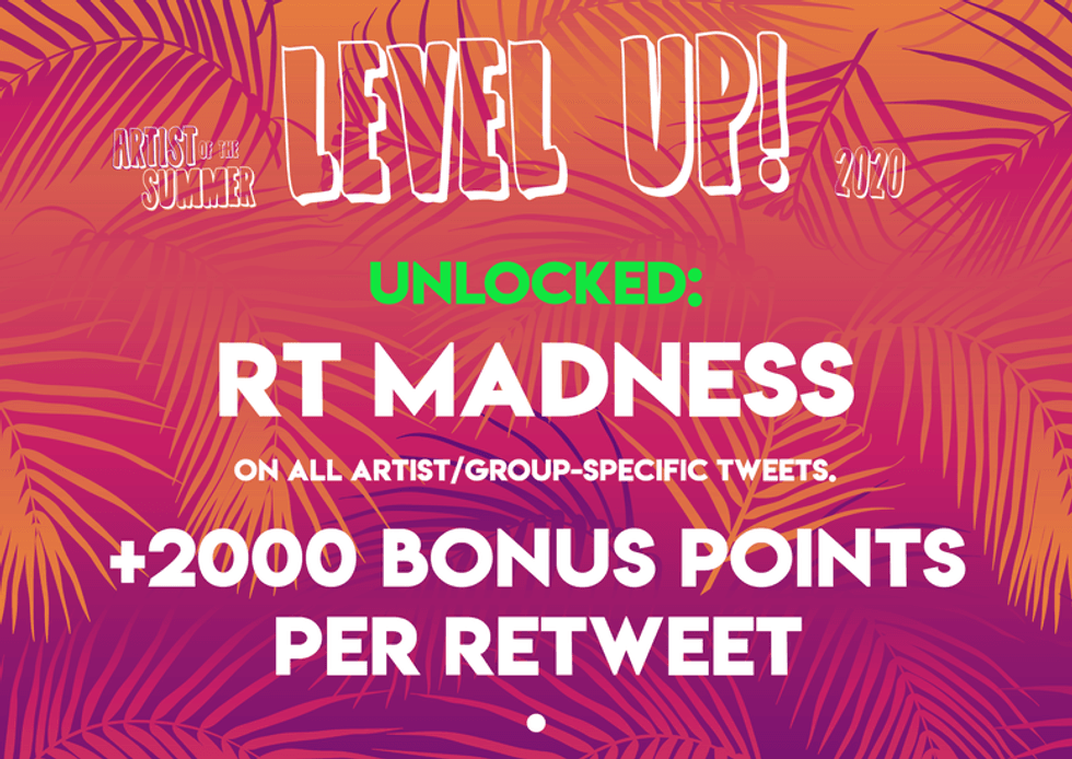 LEVEL UP: A way to gain more points for your Artist(s). (1/3 have been unlocked)