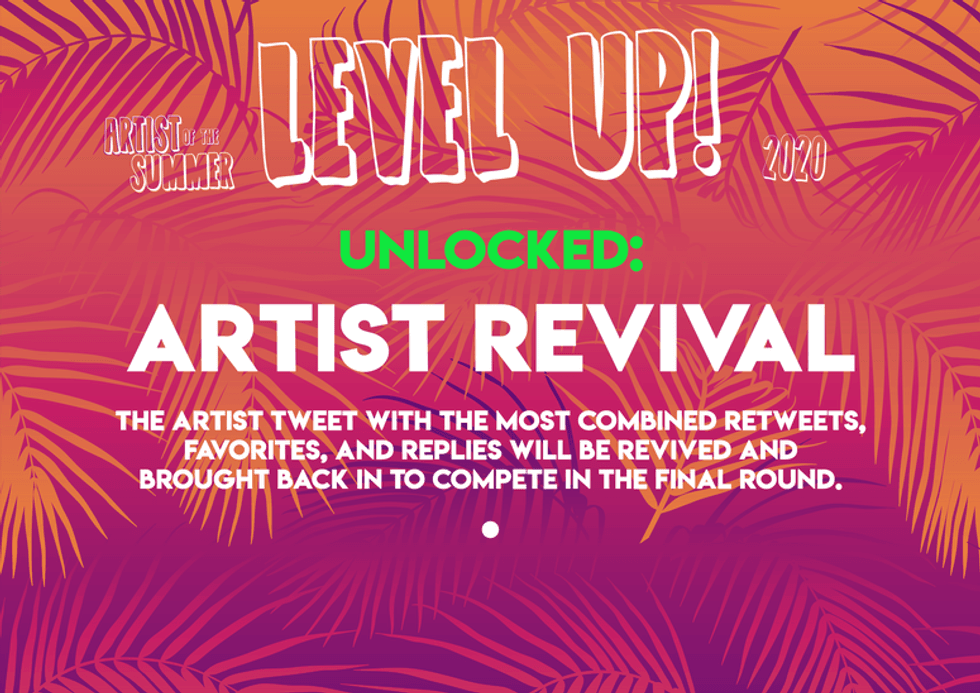 LEVEL UP: A way to gain more points for your Artist(s). (1/3 have been unlocked)