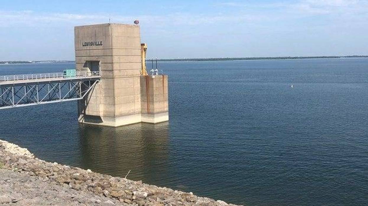 Lewisville Lake Dam