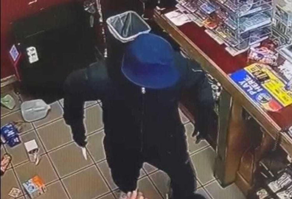 LI gas station robbery