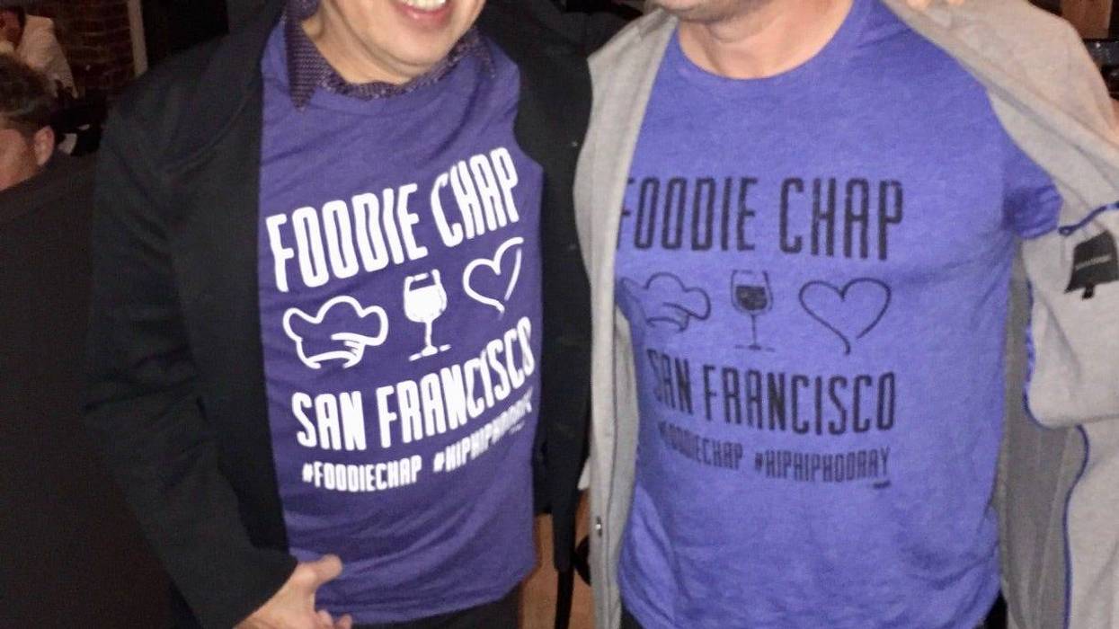Liam and legendary Rolling Stone Editor Ben Fong-Torres.