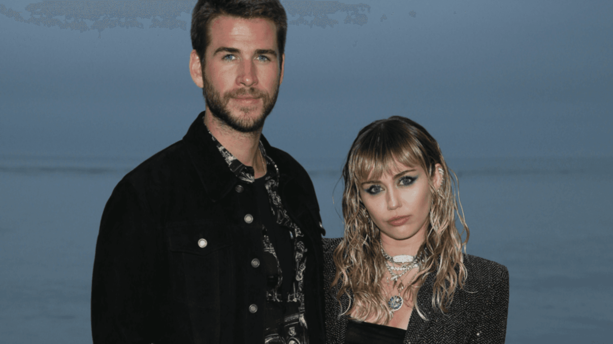 Liam Hemsworth and Miley Cyrus
