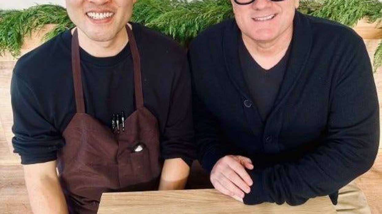 Liam Mayclem with Sung Park