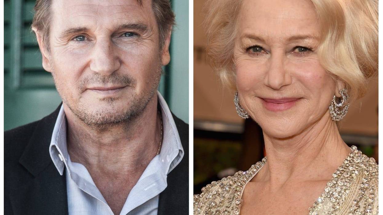 Liam Neeson and Helen Mirren