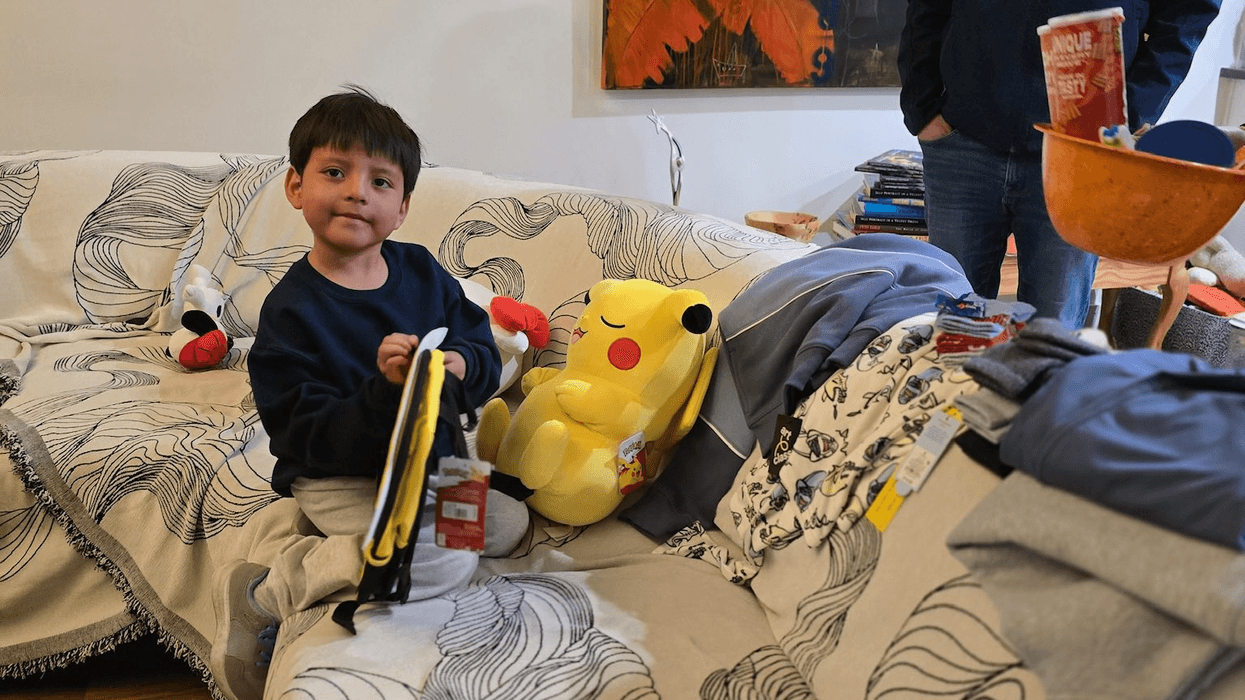 Liam Ramos is back home