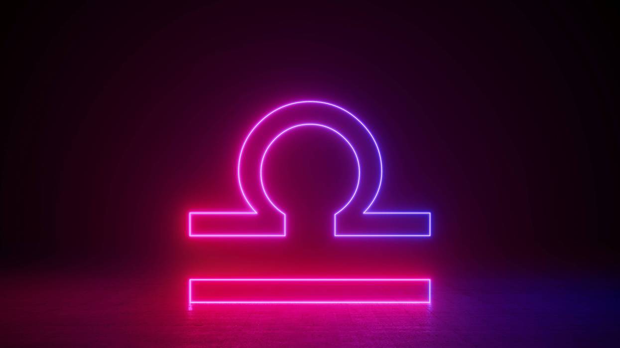 Libra astrology symbol