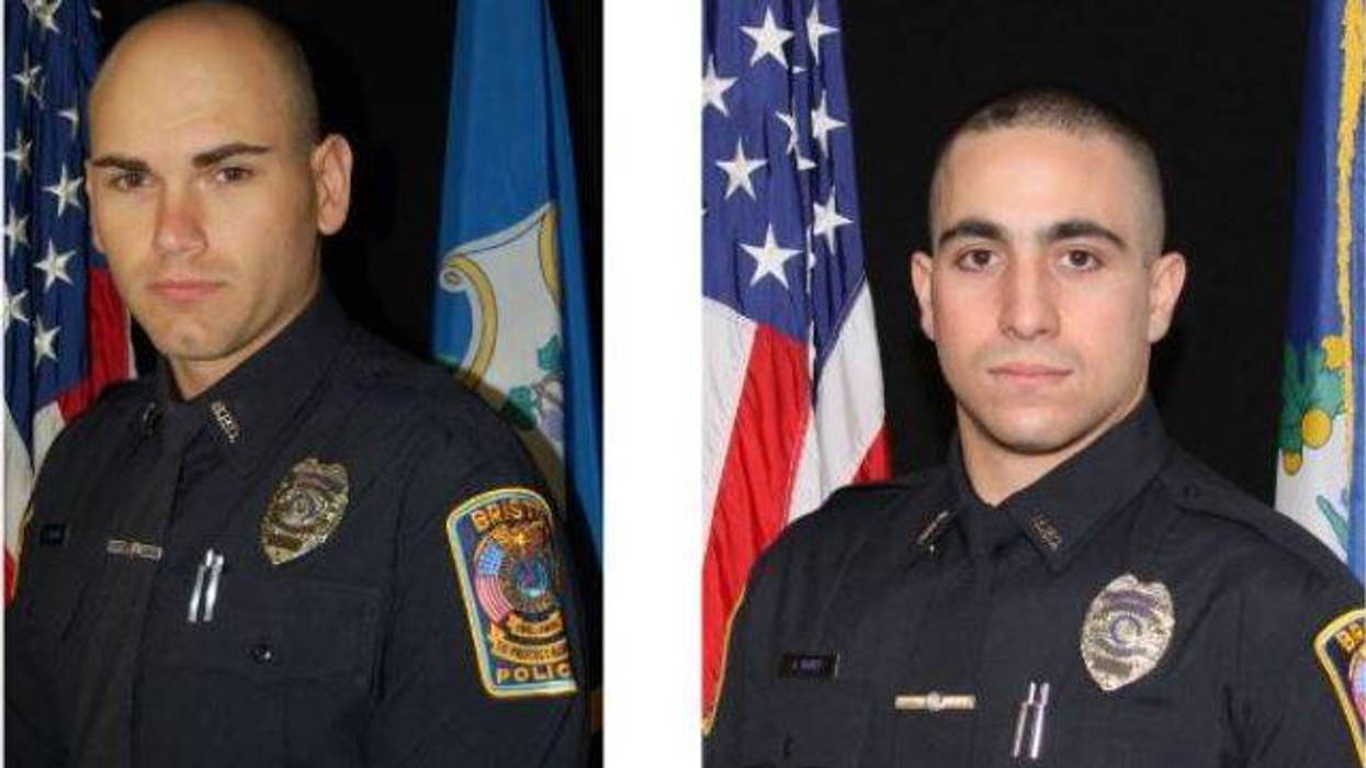 Lieutenant Dustin DeMonte and Sergeant Alex Hamzy