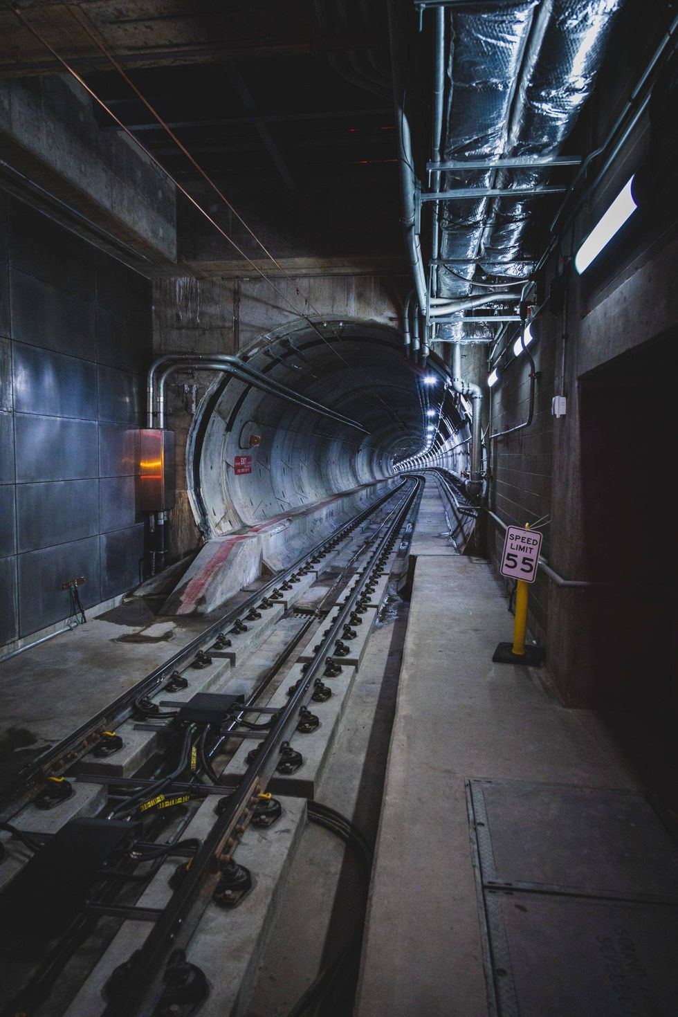 Light Rail Tunnel at Roosevelt Station