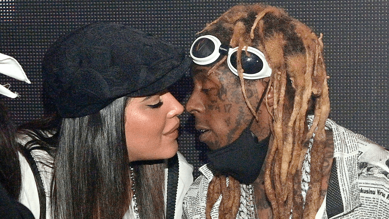 Lil Wayne and Denise Bidot
