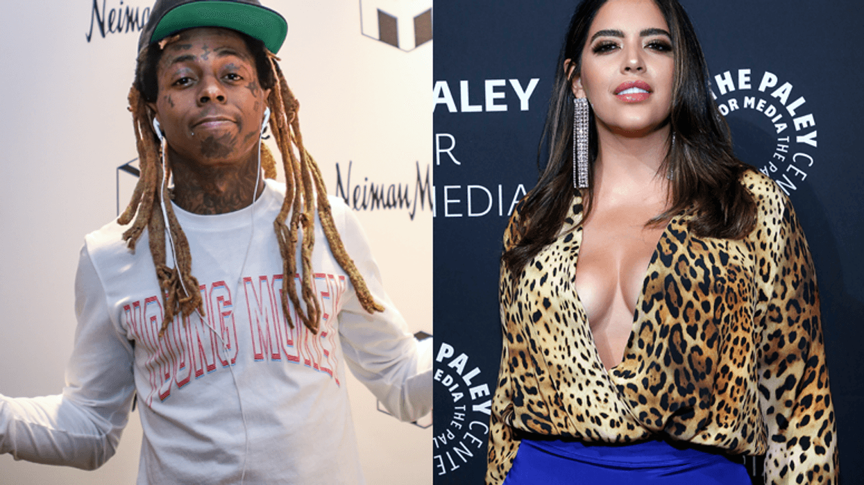 Lil Wayne and Denise Bidot