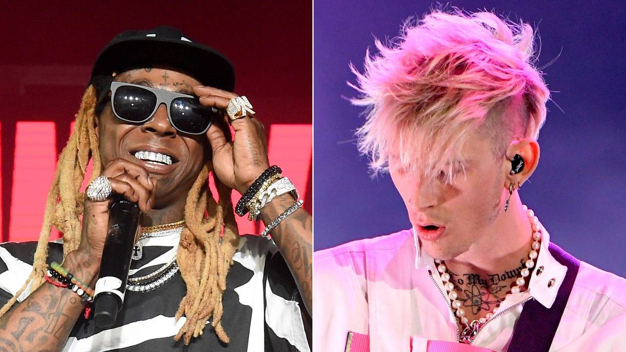 Lil Wayne and Machine Gun Kelly