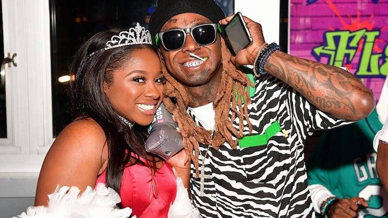 Lil Wayne and Reginae Carter