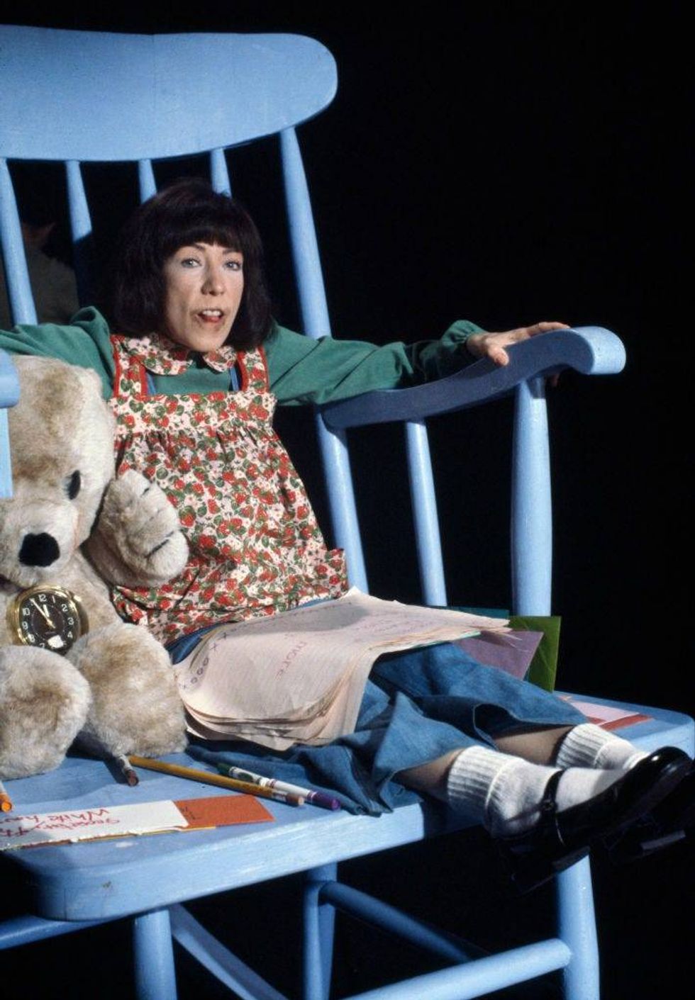 Lily Tomlin as "Edith Ann"