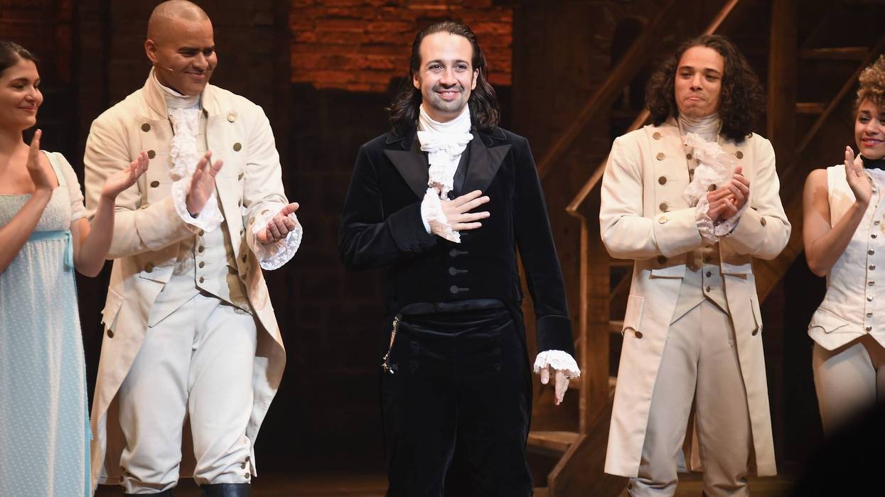 Lin-Manuel Miranda in Hamilton