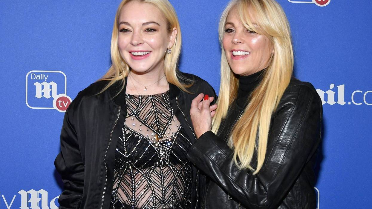 Lindsay and Dina Lohan