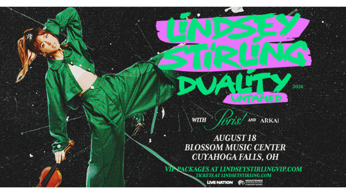 Lindsey Stirling: The Duality Untamed Tour with Pvris and Arkai at Blossom!